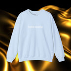 Highly Intuitive Embroidered Sweatshirt | Minimalist Yet Intentional Affirmation Crewneck