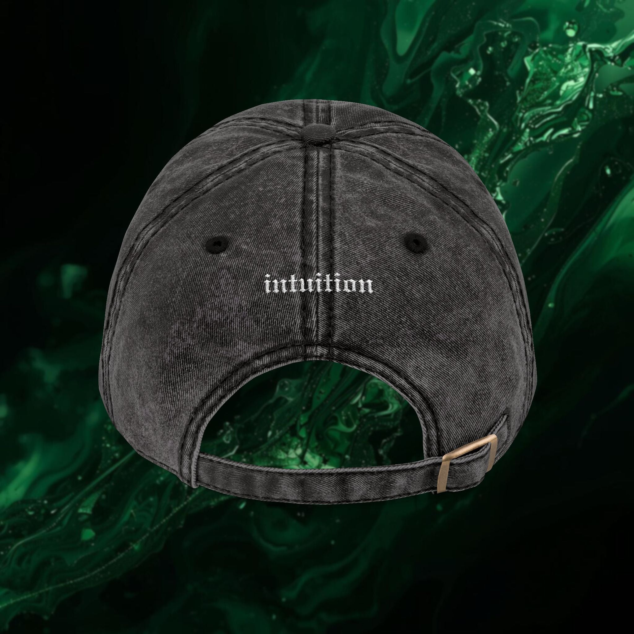 111 Intuition - Minimalist Embroidered Vintage Cap