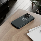 555 Change Tough Phone Case — Minimal Black Protective Cover