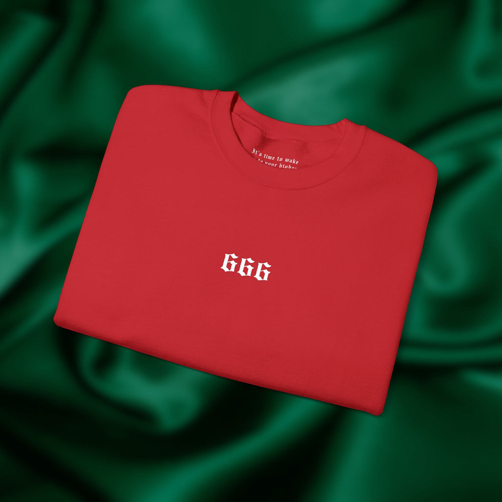 999 Release Crewneck - Minimalist Embroidered Sweatshirt