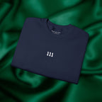 111 Intuition Crewneck - Minimalist Embroidered Sweatshirt
