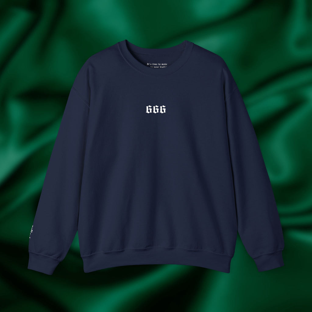 999 Release Crewneck - Minimalist Embroidered Sweatshirt