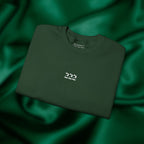 222 Alignment Crewneck - Minimalist Embroidered Sweatshirt