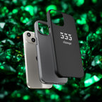 555 Change Tough Phone Case — Minimal Black Protective Cover