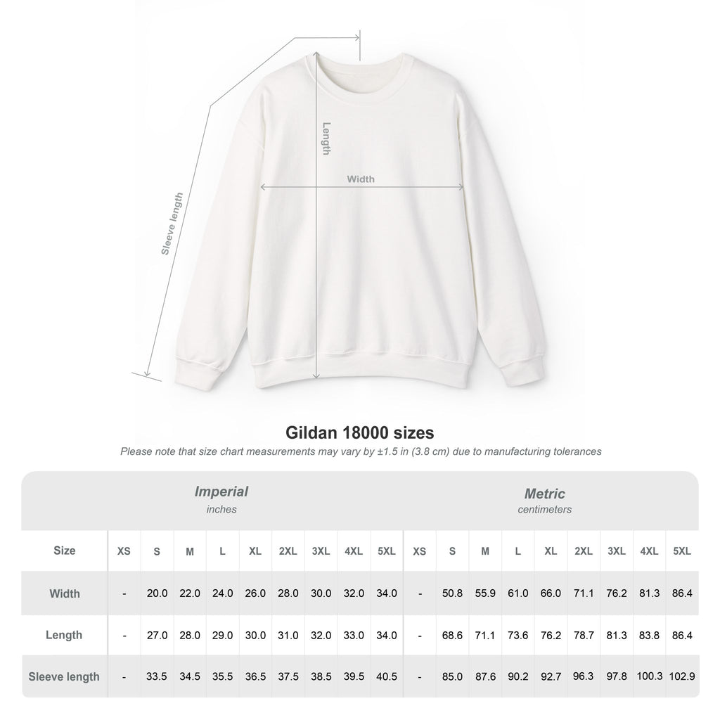 888 Balance Crewneck - Minimalist Embroidered Sweatshirt