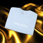 Highly Intuitive Embroidered Sweatshirt | Minimalist Yet Intentional Affirmation Crewneck