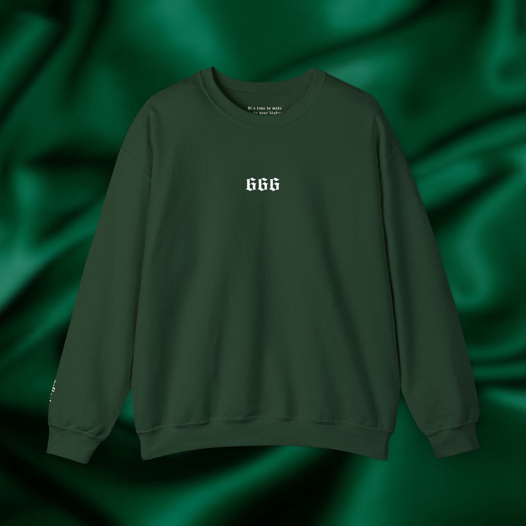 999 Release Crewneck - Minimalist Embroidered Sweatshirt