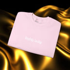 Highly Lucky Embroidered Sweatshirt | Minimalist Yet Intentional Affirmation Crewneck