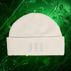 111 Intuition Embroidered Beanie – Minimal Angel Number Cuff Hat
